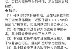 自体组织隆鼻效果如何？有哪些优点？