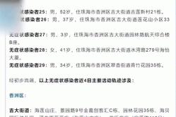 广东新增本土确诊病例1例 为珠海报告（珠海确诊病例）