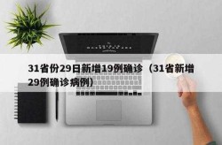 31省区市新增19例境外输入确诊（31个省今天新增多少例）