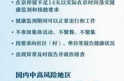 北京解除青岛方向人员进京管控（北京进京管控政策）
