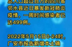 四川邻水一周现499例感染者（第一例感染者）