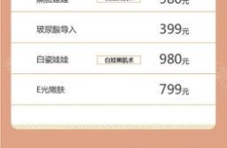 做一次黑脸娃娃多少钱？效果如何？