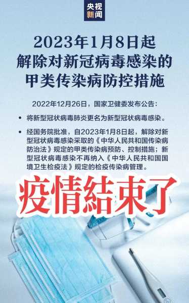 疫情结束了吗2023通知消息(疫情到2022年能结束吗)