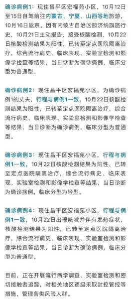 最近确诊的昌平新冠发病症状（昌平确诊）
