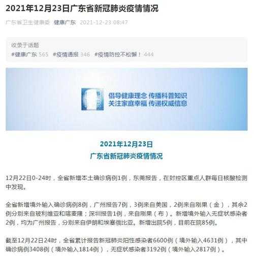 2021广州疫情最新消息今天(今年新冠疫情最新消息)